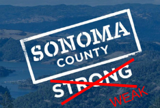 Sonoma County Strong - Weak