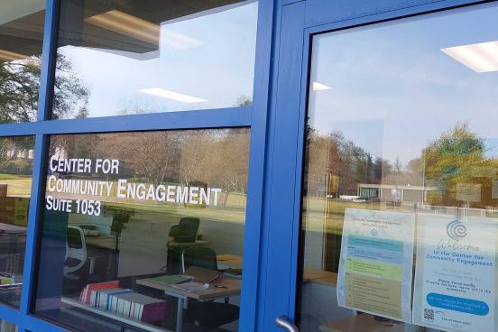 CCE office door