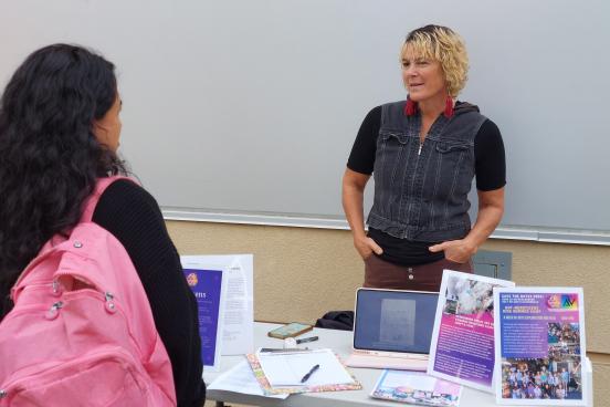 Community partner tabling