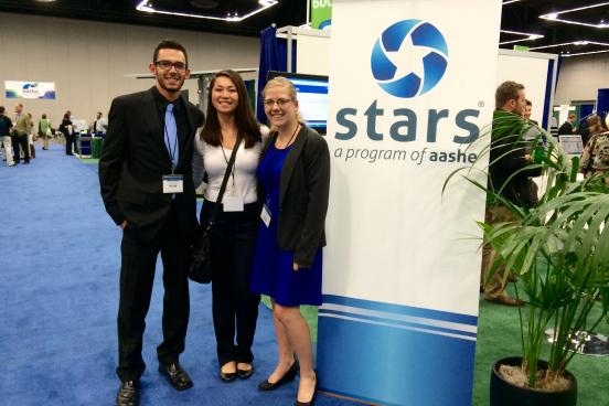 With my colleagues Dustin DeMatteo and Allison Jenks.