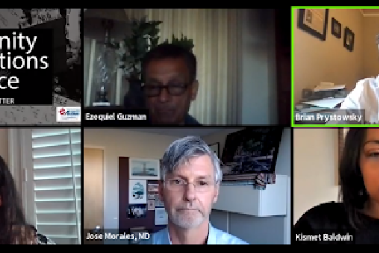 Zoom meeting - Building trust in vaccines