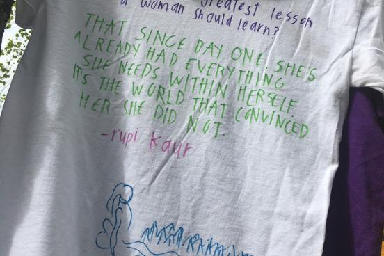 An amazing shirt from the project!