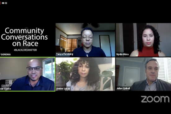 Screenshot Zoom meetings with CAPS