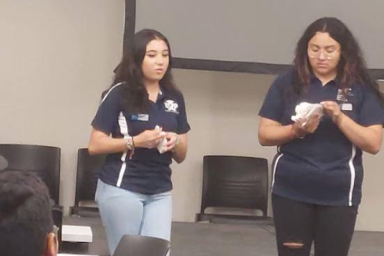 Students presenting at Discovery Day 3