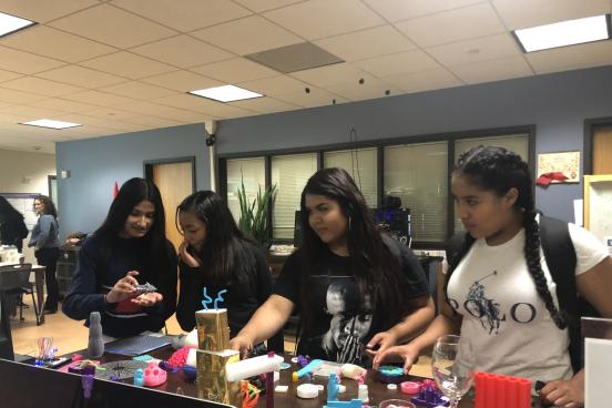 Inside the MakerSpace on RUP Discovery Day