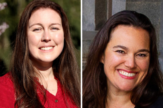 Emily Acosta Lewis and Melissa Garvin