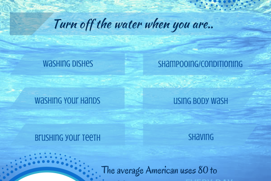 Tip 2: Water saving tips