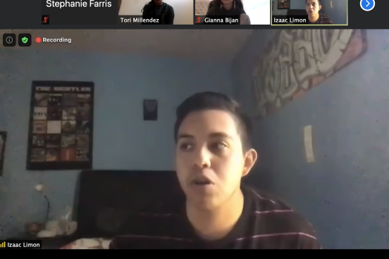 Screenshot of speaker Izaac Limon