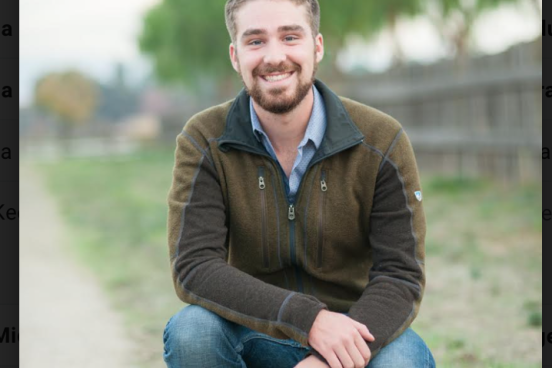 Keegan Donley, CS major, volunteer for fire evacuee help