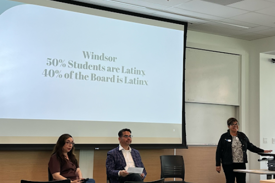 Panel at Latinx Voting presentation, It Matters!