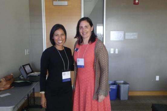 Isabel Lopez and Merith Weisman 