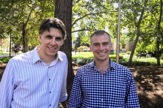 SSU Faculty, Mike and Damien