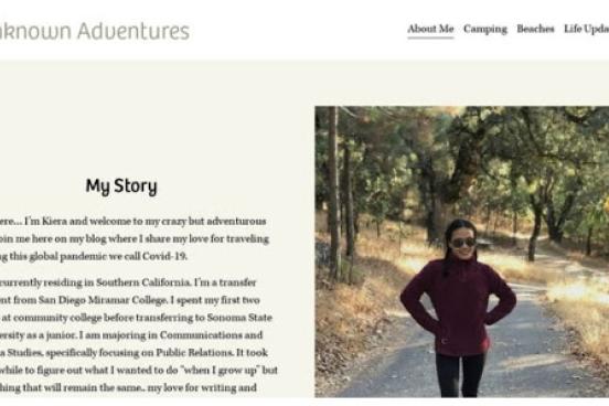 Kiera's Covid Experience (blog slide)