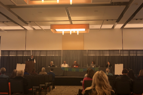 Panel of speakers at Calif. Indian Conferece, 11-16-2019