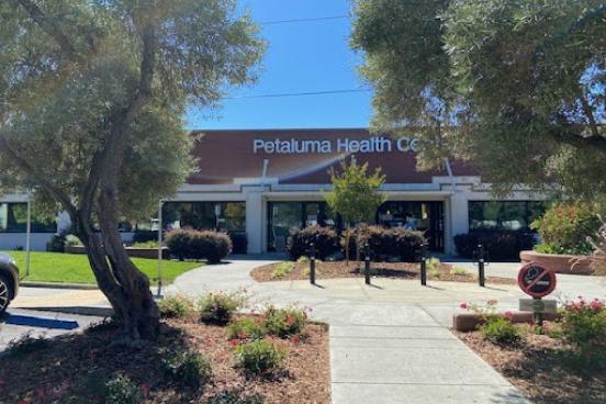 Front of the Petaluma Health Center