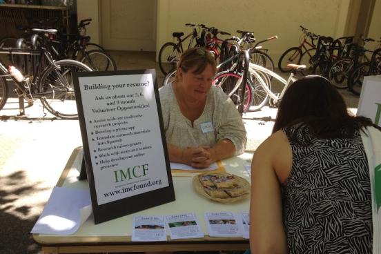 IMCF at the Service and Internship Fair