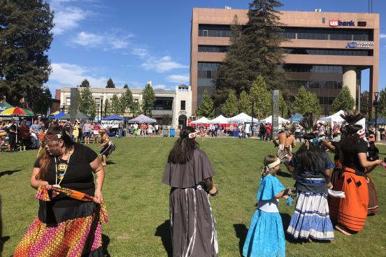 Native Dancers in Santa Rosa