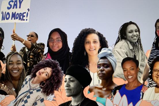 Various black women