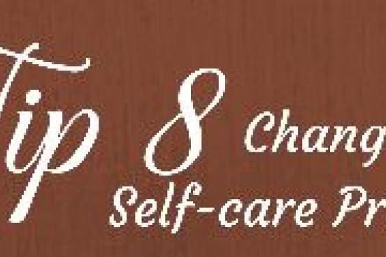 Header: Tip 8, changing your self care products