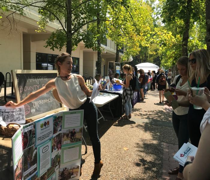 Internship Fair Tabling