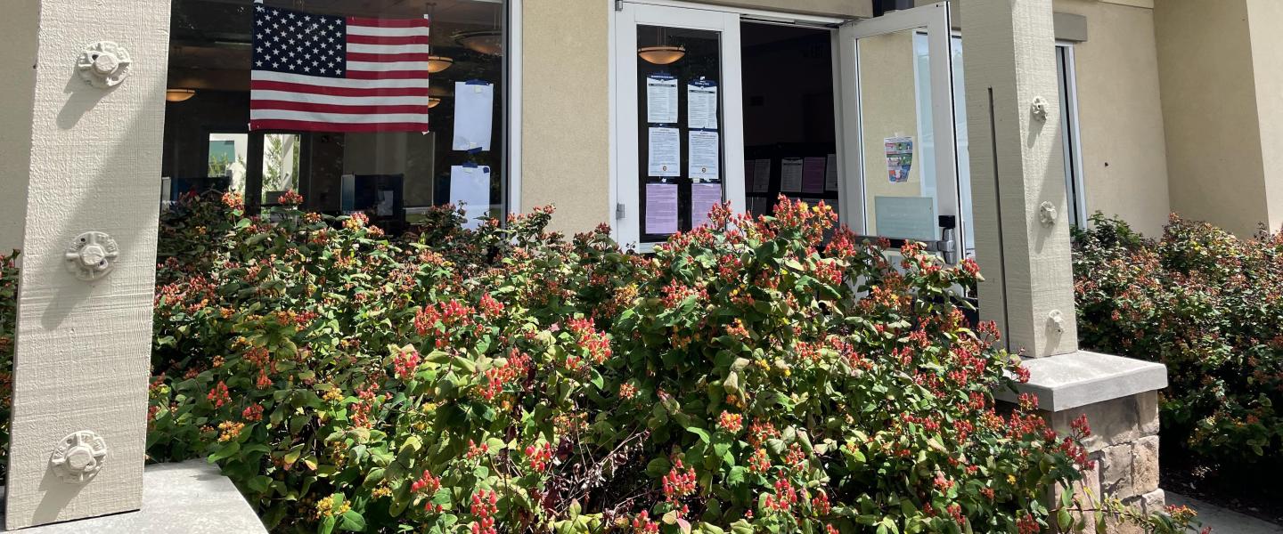 Casentino Room polling place in Tuscany Village