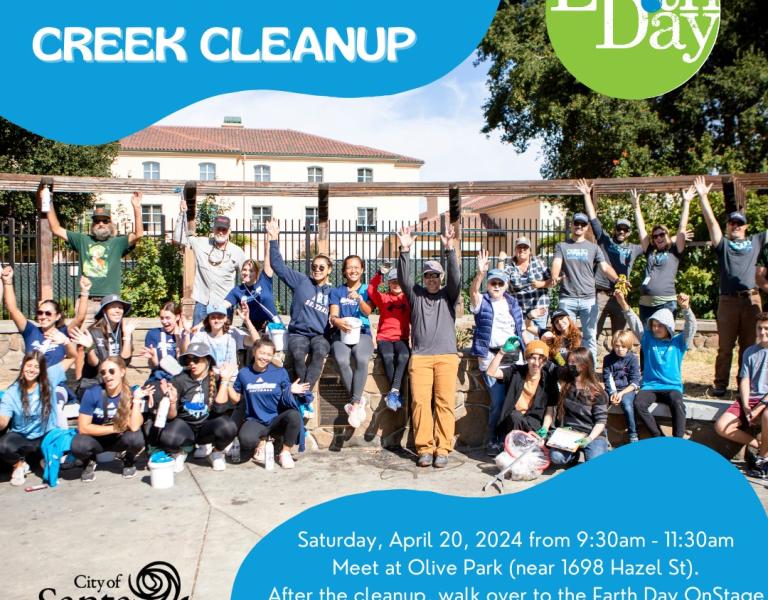 Creek Cleanup Promotion