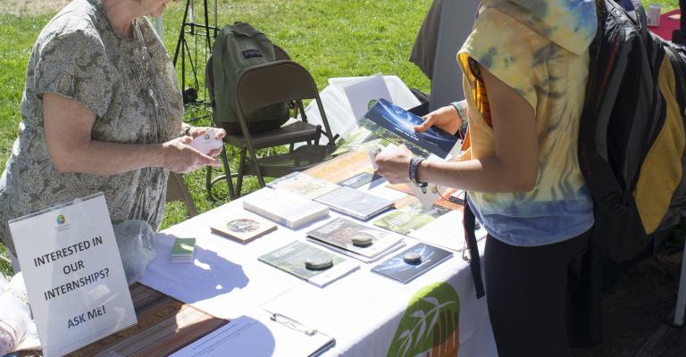 Internship Fair Tabling