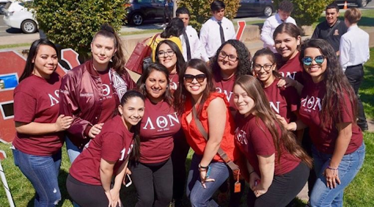 SSU Sorority at first Latino festival