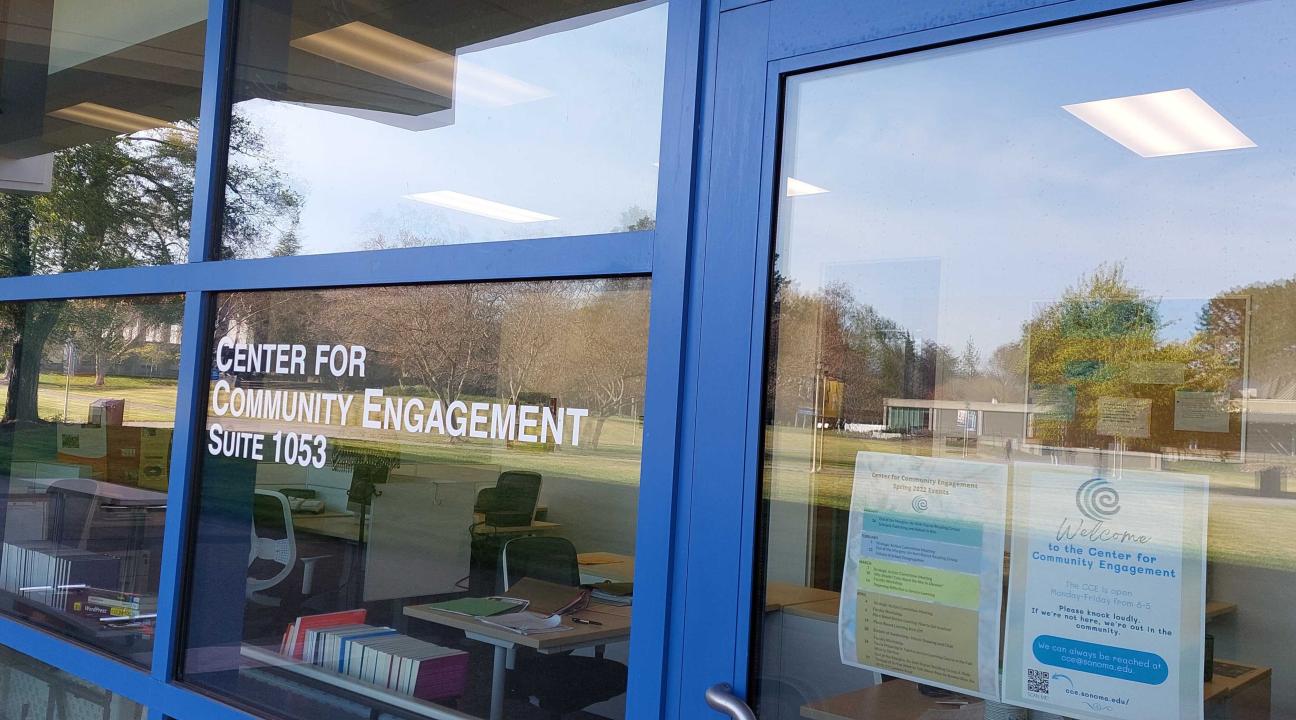CCE office door