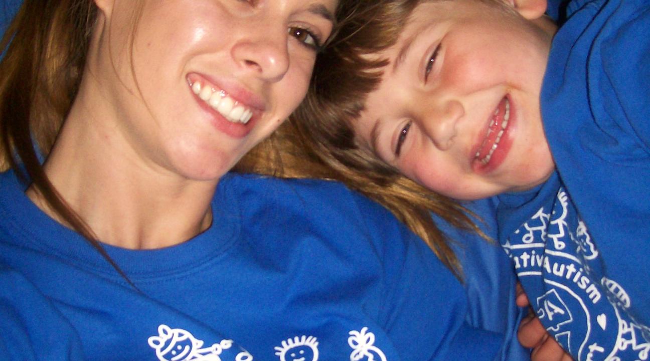 Amy D and Jack B smiling