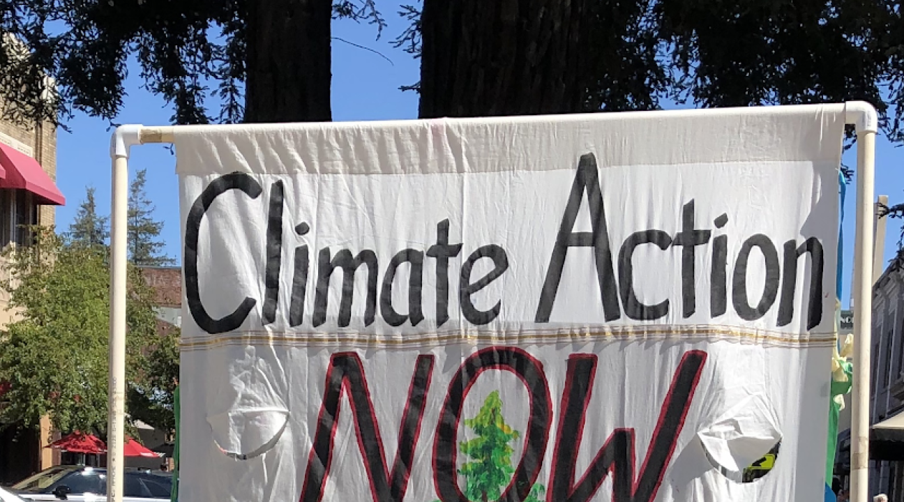 Signage for Climate March 2019