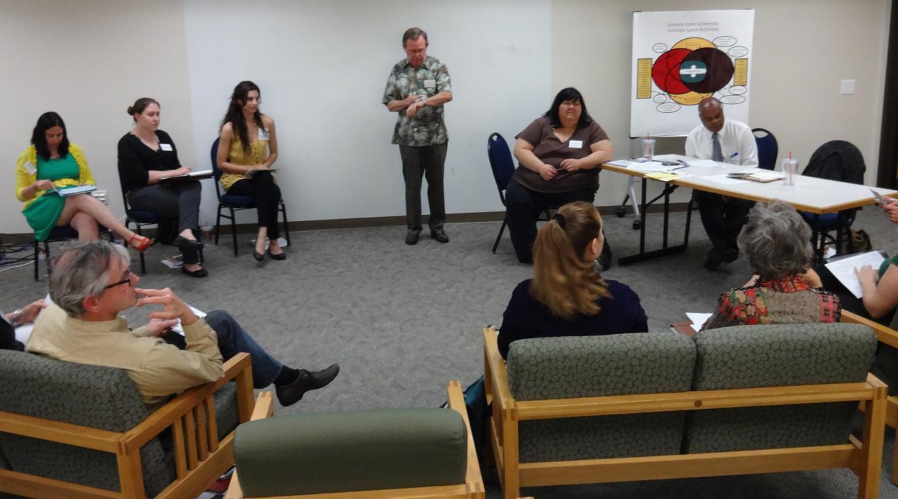 Community partners and University faculty discuss their partnerships needs.