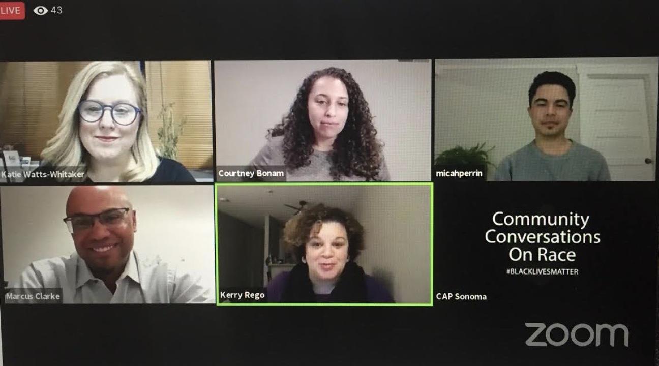Community conversations on race webinar