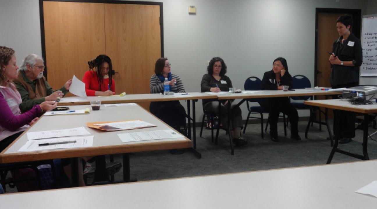 Faculty attending the workshop