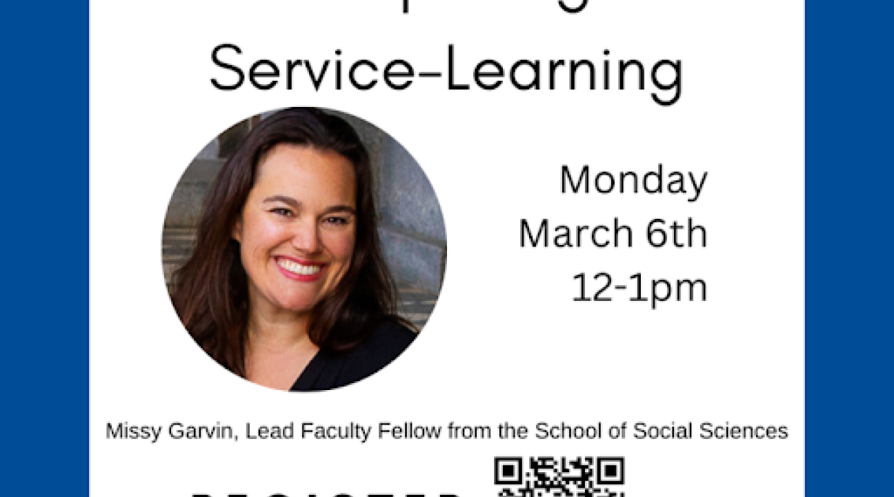 Faculty workshop flyer
