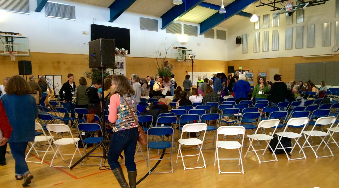 Inside of the Conference