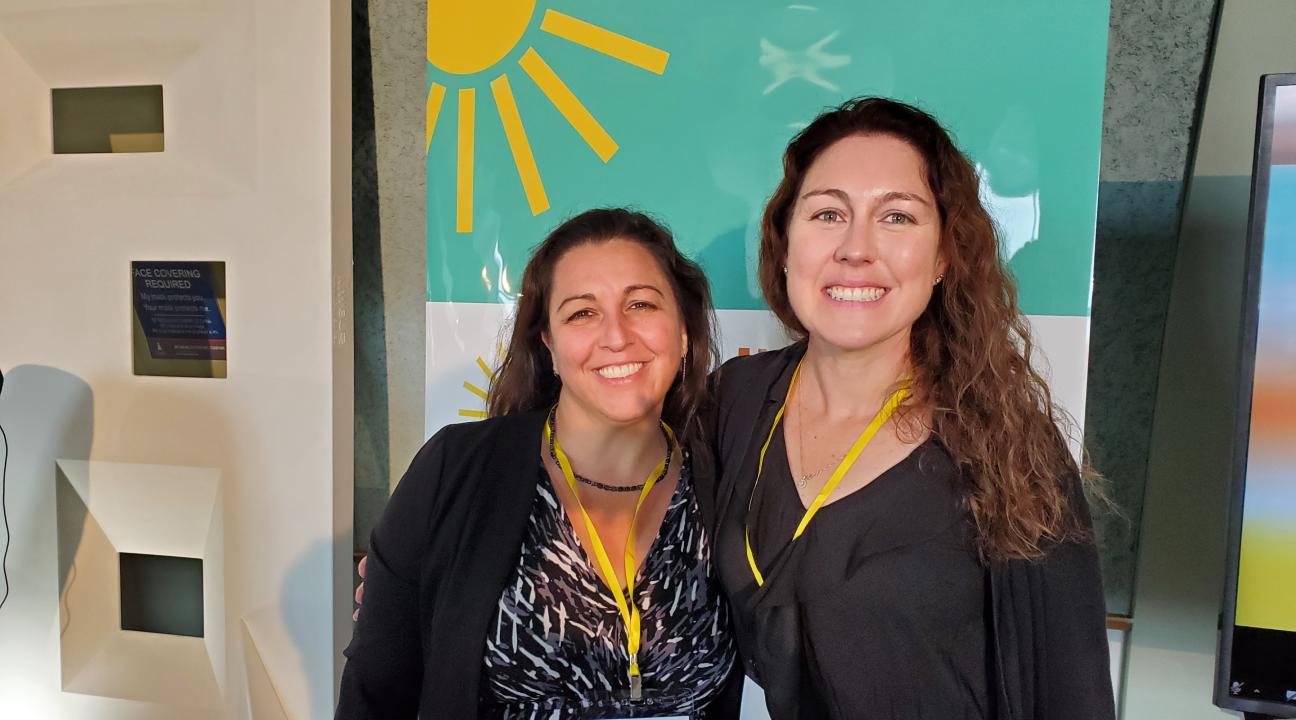 Gina Baleria and Emily Acosta Lewis