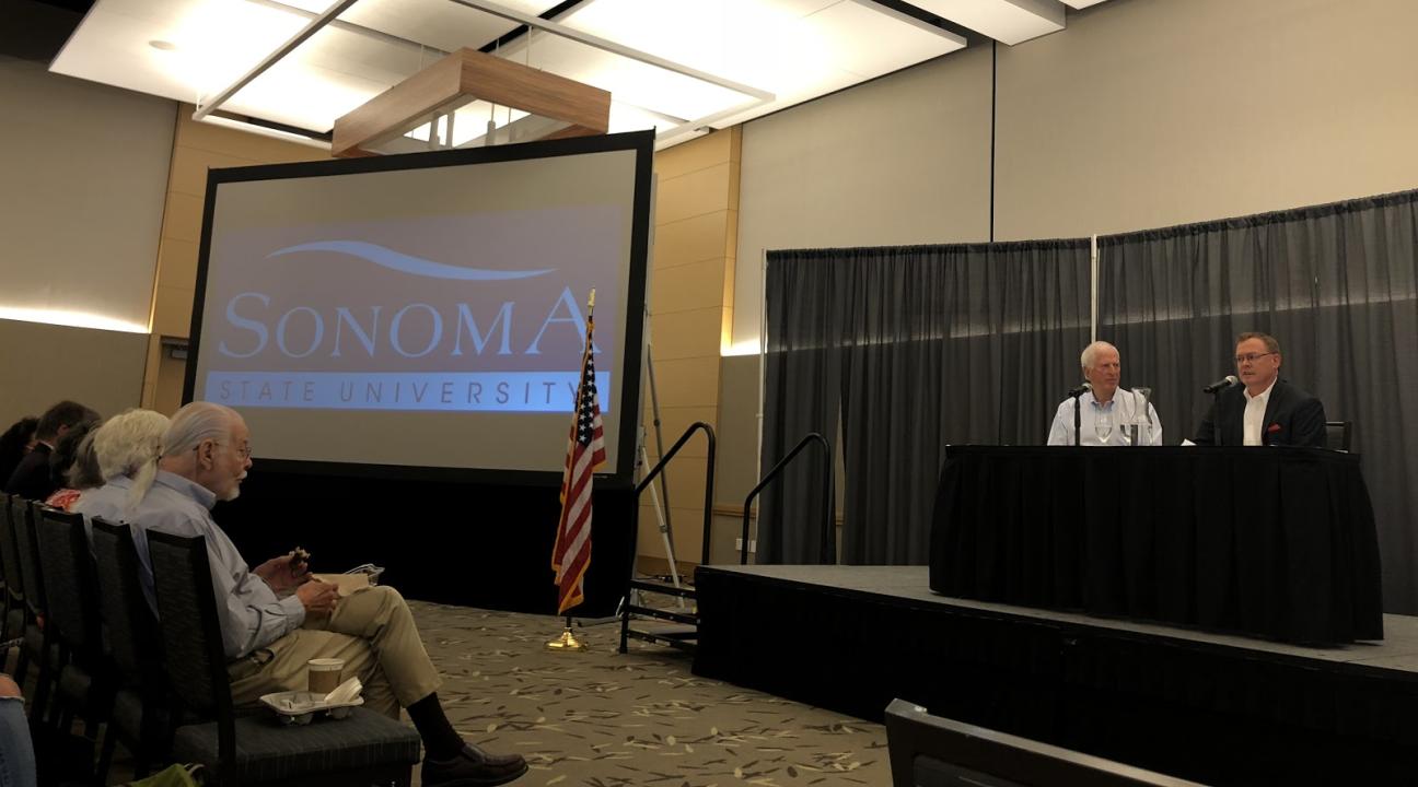 David McCuan interviewing Mike Thompson