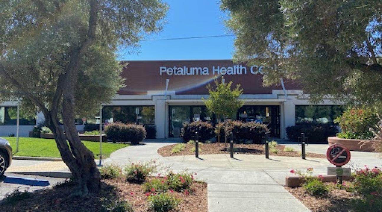 Front of the Petaluma Health Center