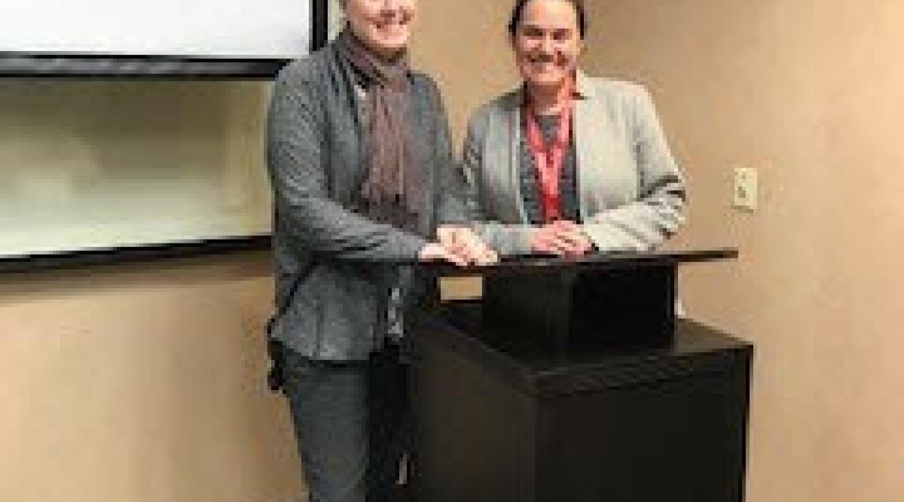 SSU Faculty presenting at a workshop