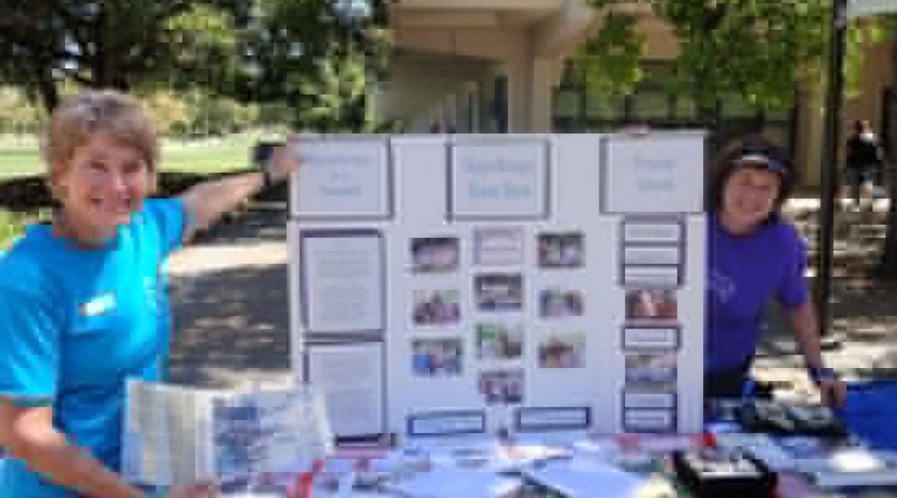 Service and internship fair tabling