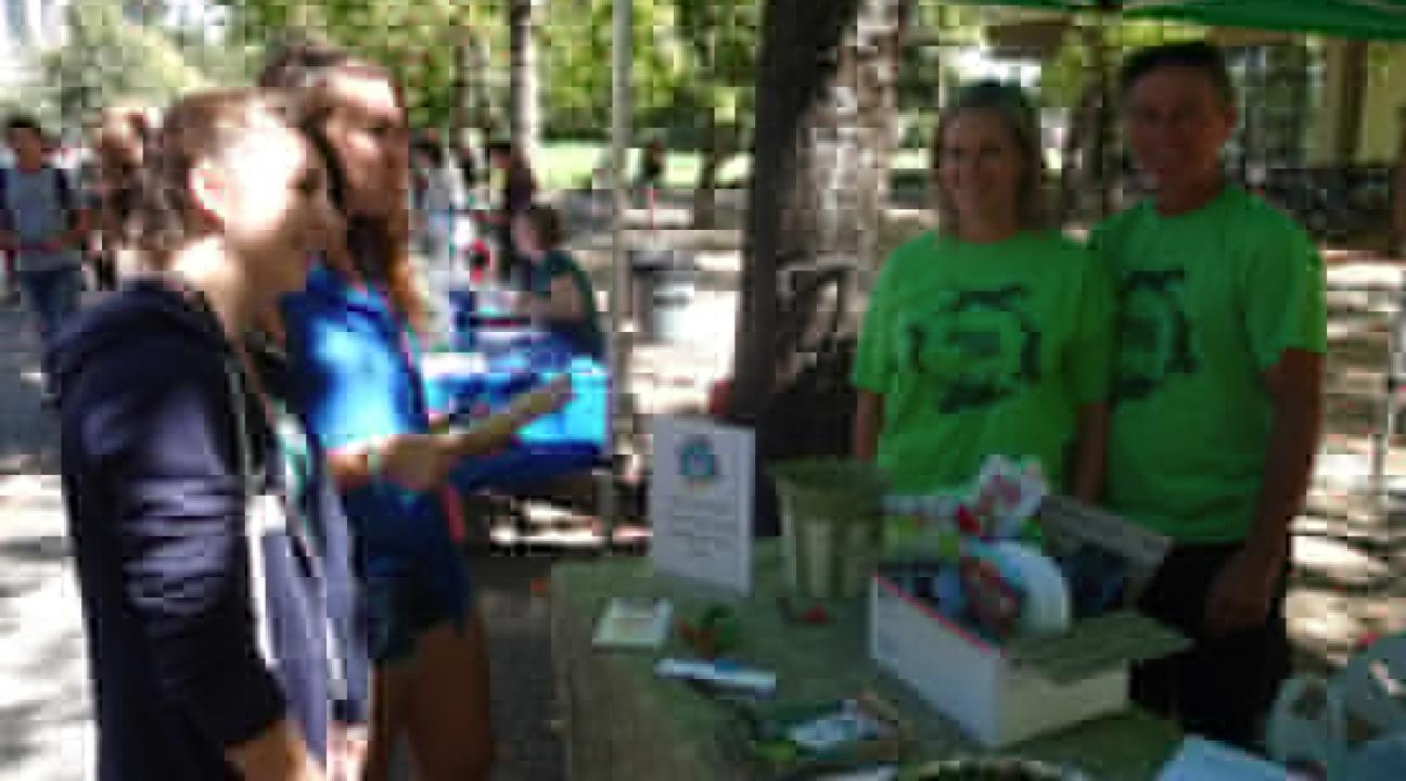 Service and internship fair tabling