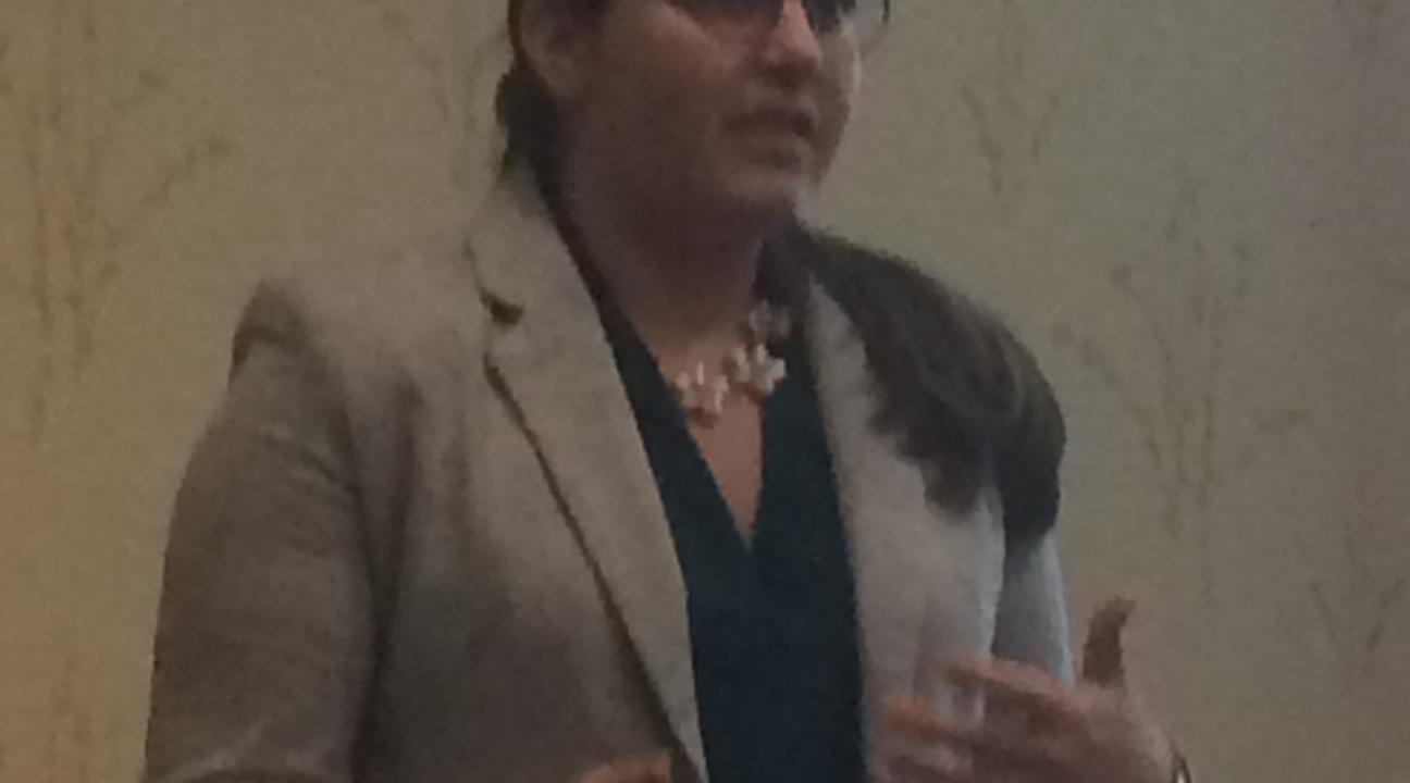 Samantha Frisk shares civic learning efforts at USM