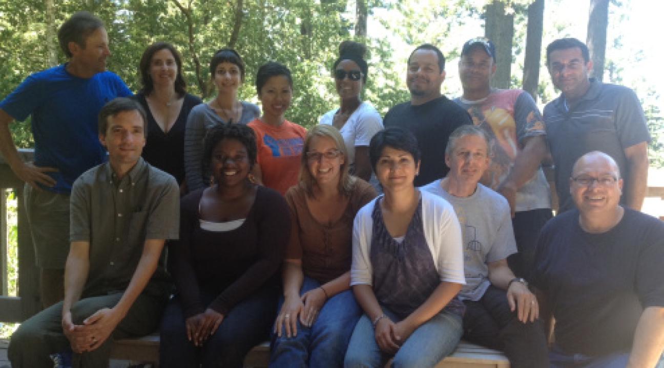 Social Justice retreat group photo