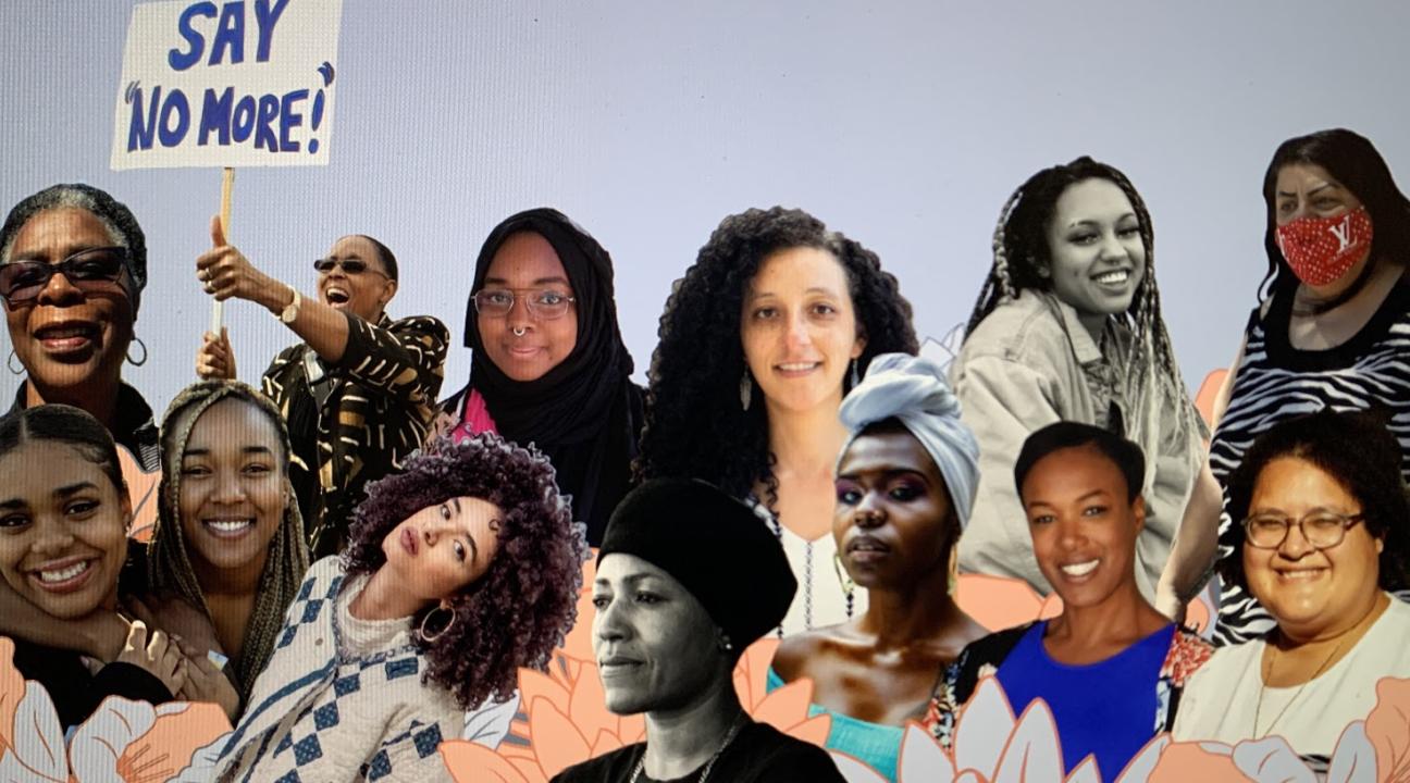 Various black women
