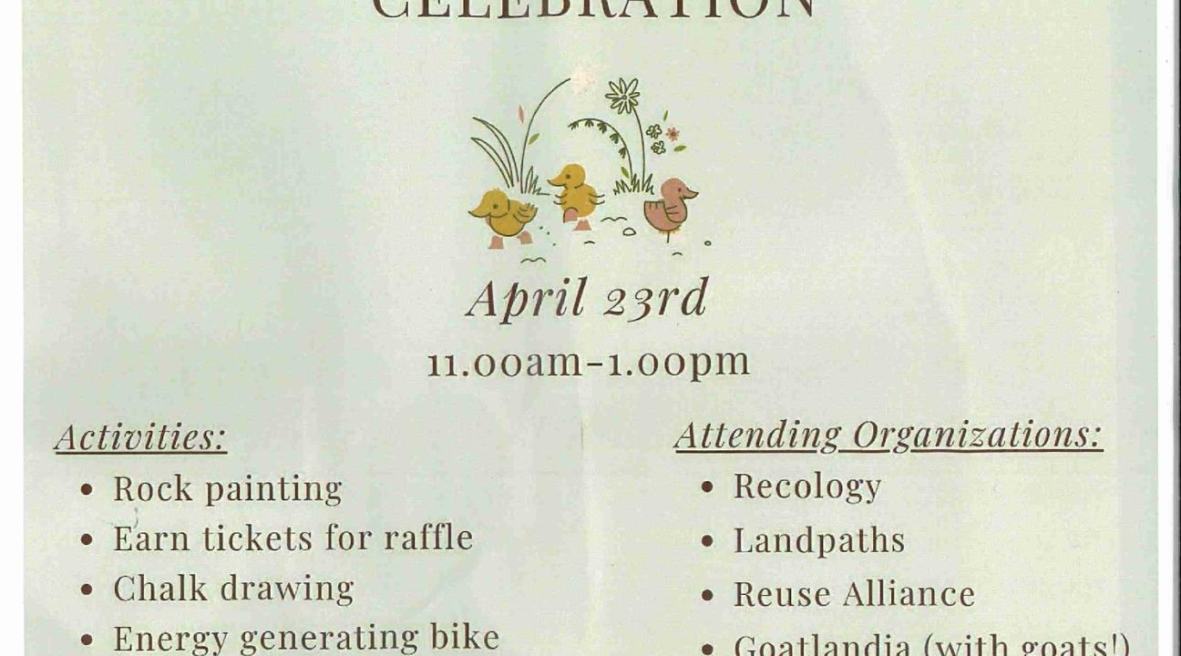 Sustainability Club flyer