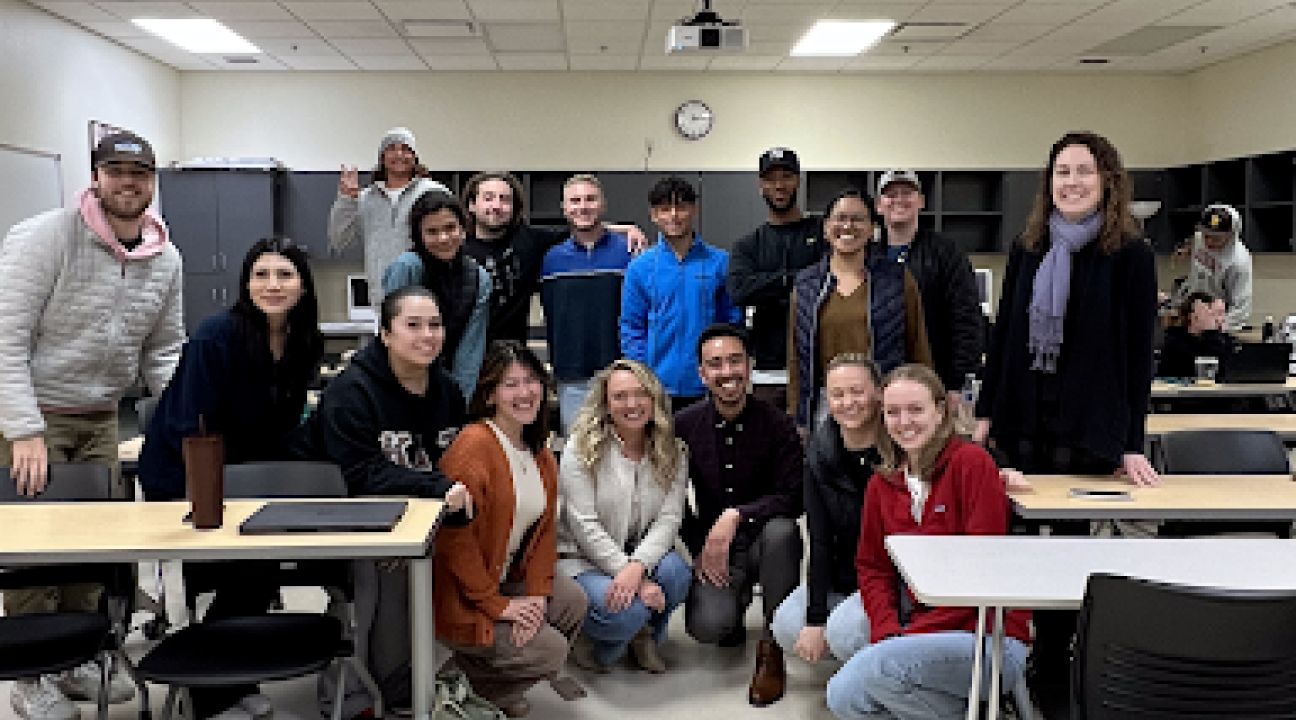 Checking out hyflex options in a classroom
