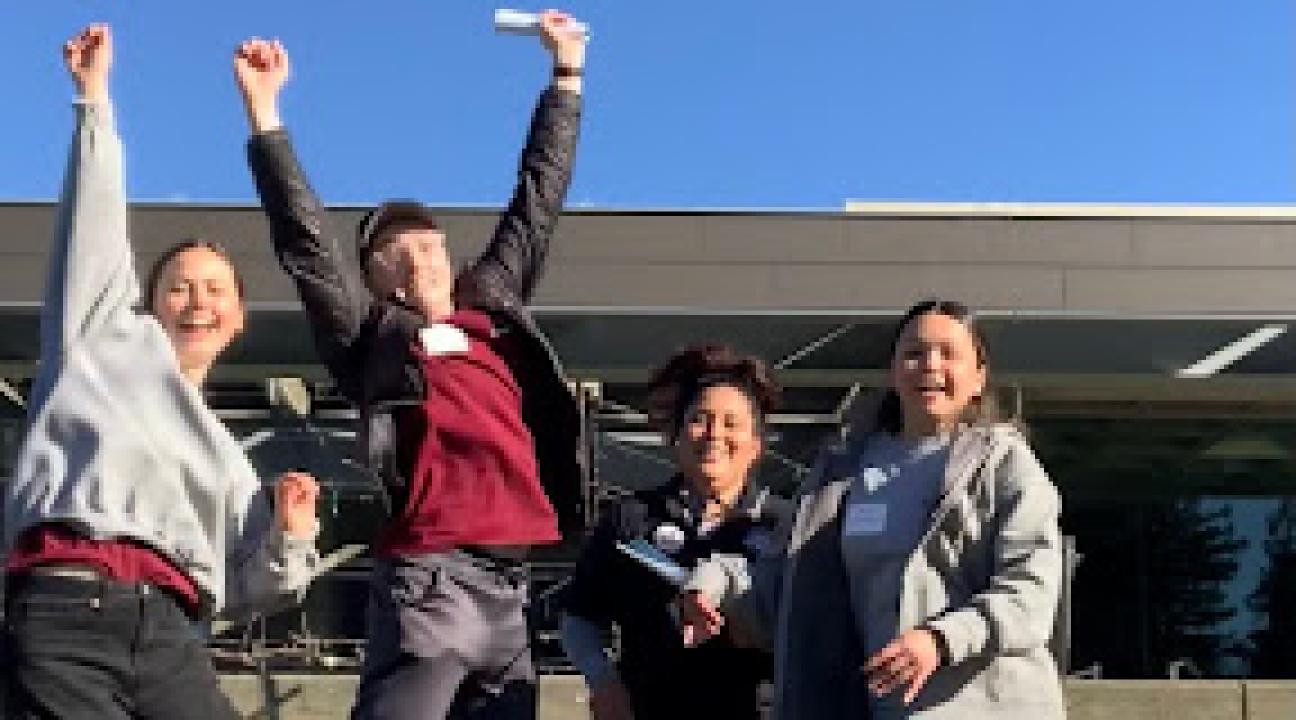 Students during AmeriCoprs VIP retreat 1