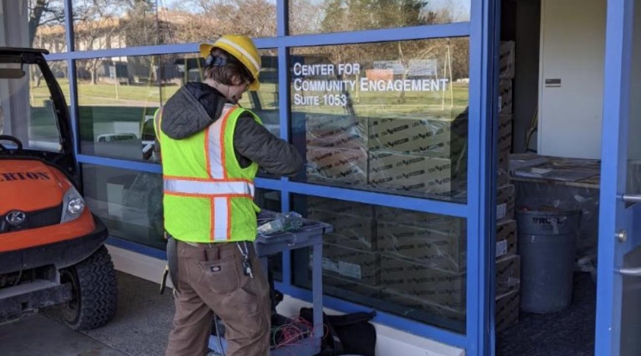 Exterior of new CCE space