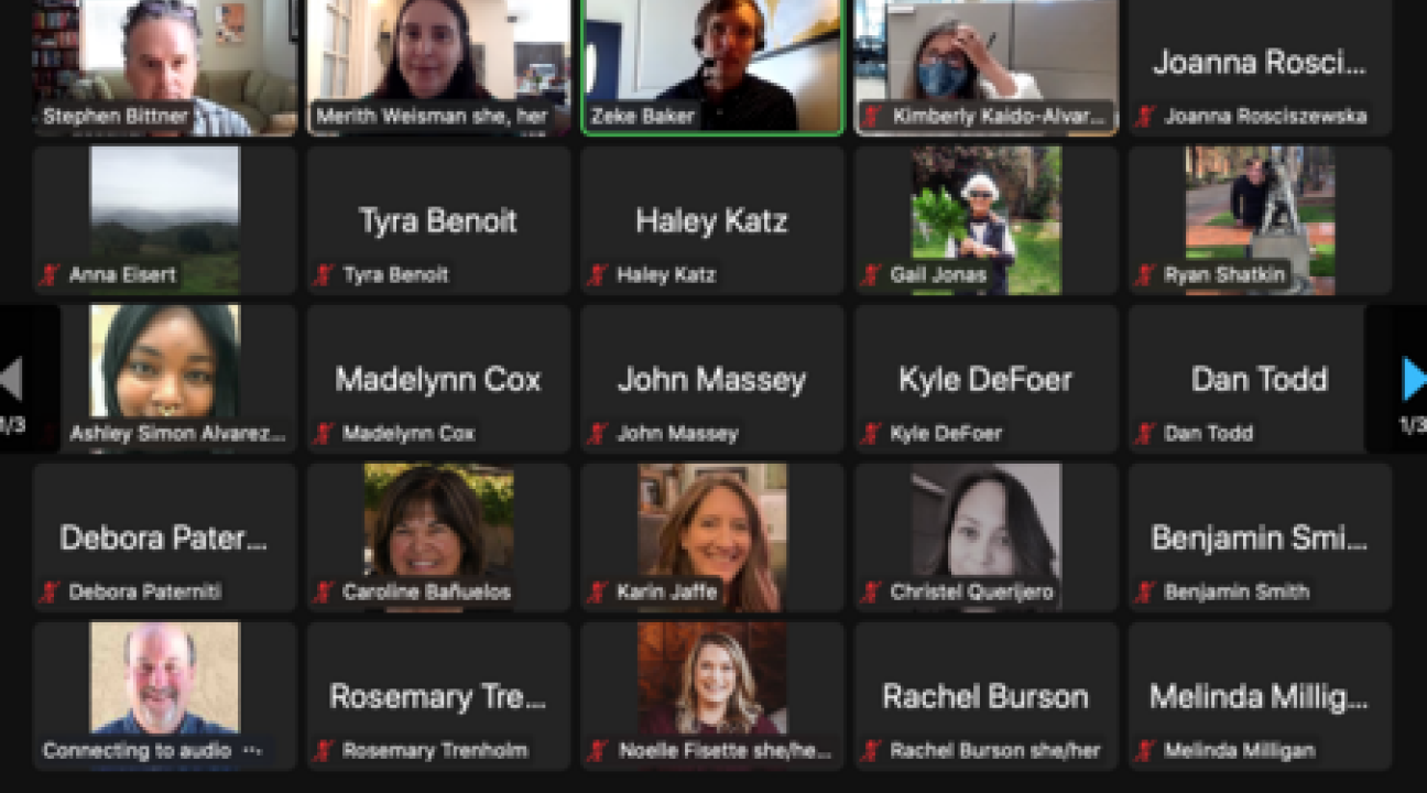 Why Should I Care Zoom Meeting headshots